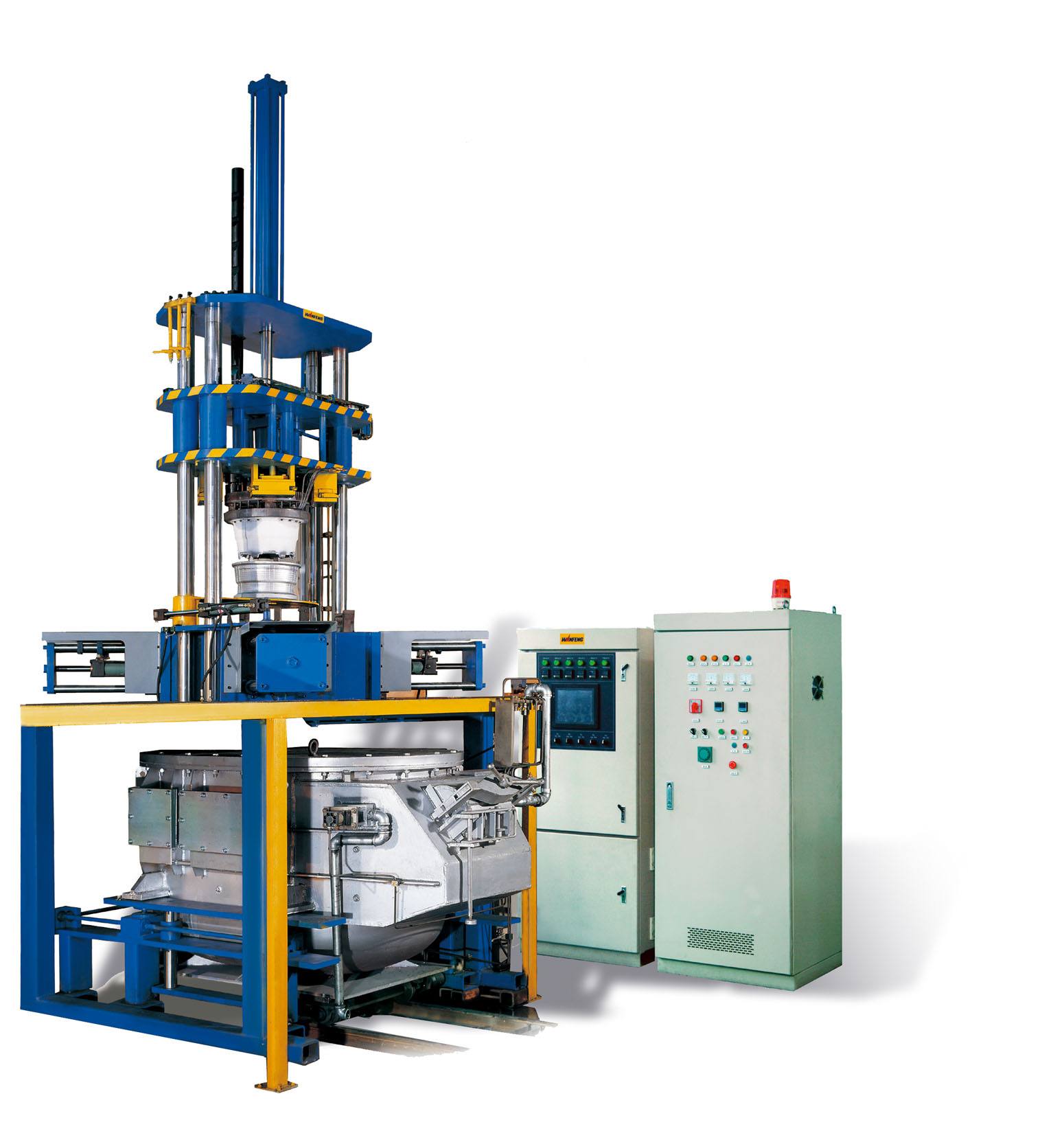 低壓鑄造機結(jié)構(gòu)圖 低壓鑄造機結(jié)構(gòu)圖